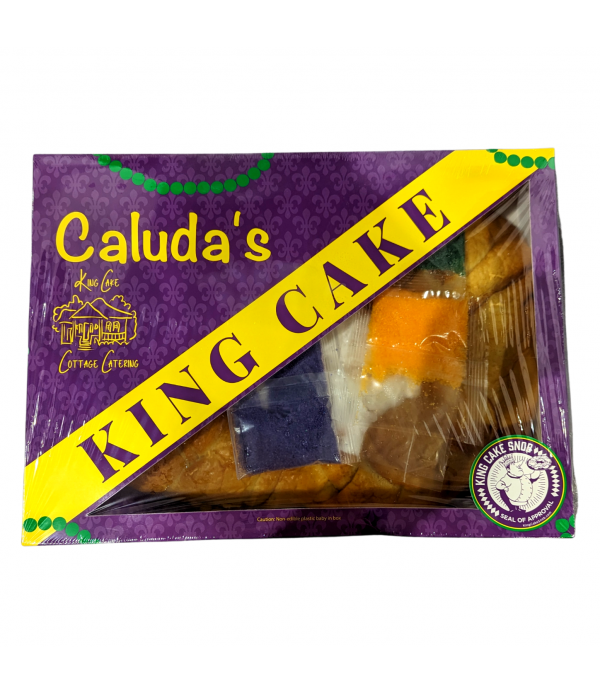 Caluda's Traditional King Cake (Icing on the Side)