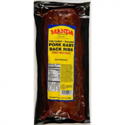 Manda Baby Back Ribs with BBQ Sauce 24oz