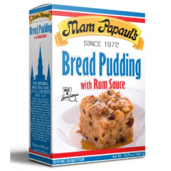 Mam Papaul's Bread Pudding w/ Rum Sauce