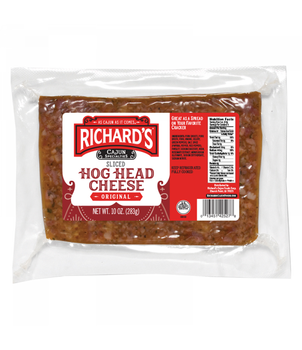 Richards Cajun Country Hog Head Cheese 10oz