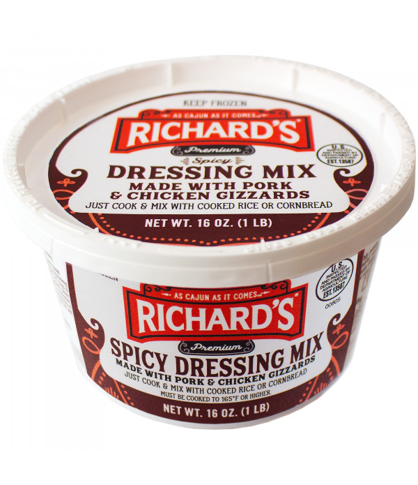 Richards Dressing Mix Hot 1lb