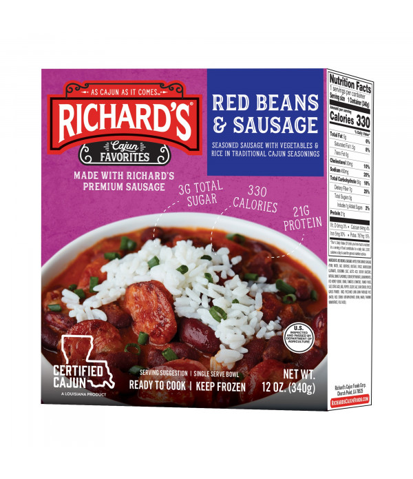 Richards Red Beans & Sausage 12oz
