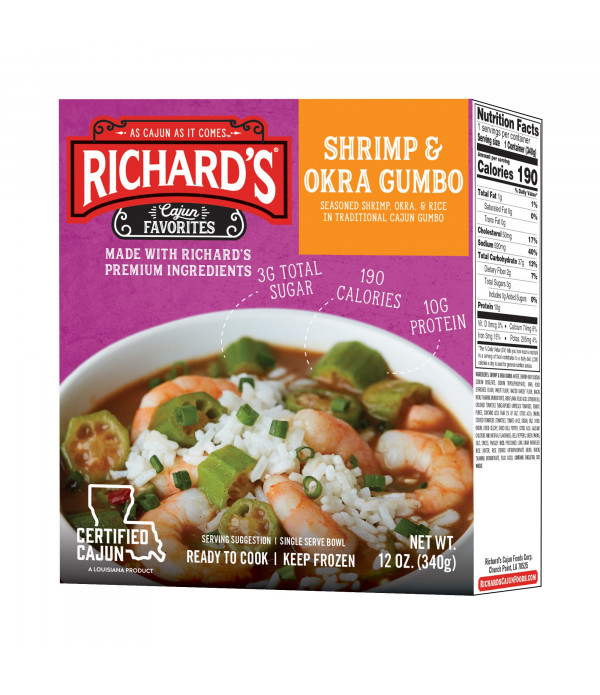 Richard's Shrimp & Okra Gumbo 12oz