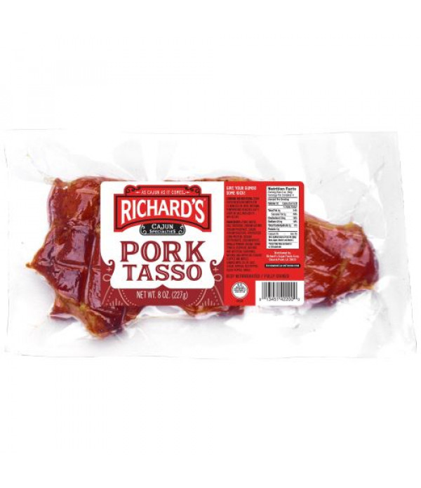 Richards Smoked Pork Tasso 8oz