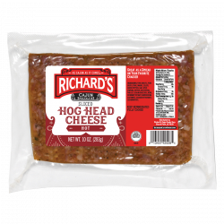 Richards Cajun Country Hot Hog Head Cheese: Deliciously Spiced and Smoked Pork Head Cheese