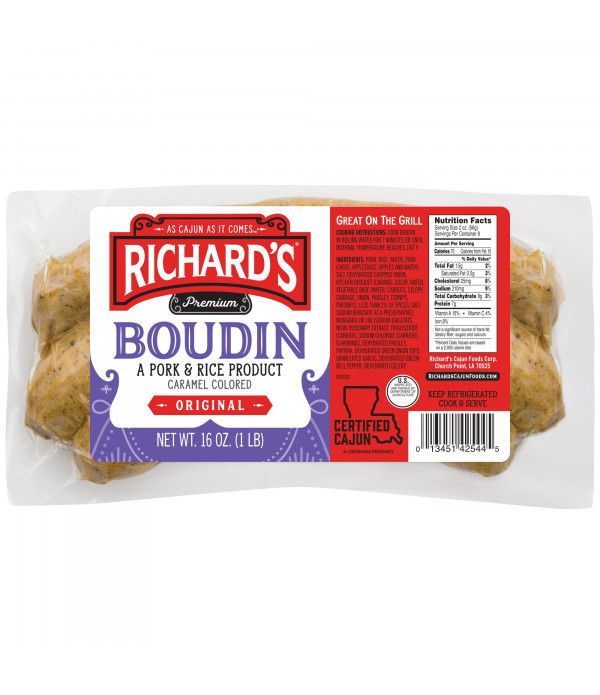Richards Original Boudin 1lb