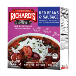 Richards Red Beans & Sausage 12oz