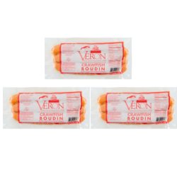Veron Crawfish Boudin (Pack of 3) - Shipping Included