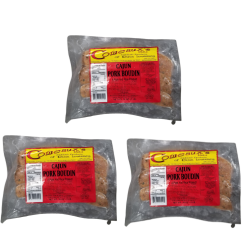 Comeaux's Pork Boudin (Pack of 3) - Shipping Included