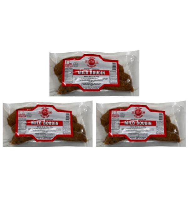 The Best Stop Mild Boudin (Pack of 3) - Shipping Included