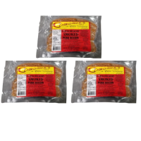 Comeaux's Smoked Pork Boudin (Pack of 3) - Shippin...