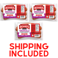Richards Andouille For All (Pack of 3) - Shipping ...