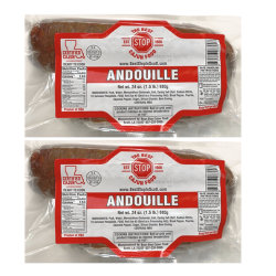 The Best Stop Andouille 24oz (Pack of 2) - Shippin...