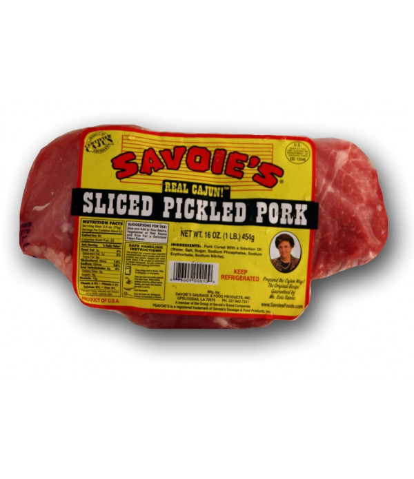 Savoie's Pickled Pork 16oz