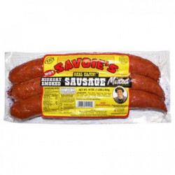Savoie's Smoked Hot Beef & Pork Sausage 16oz