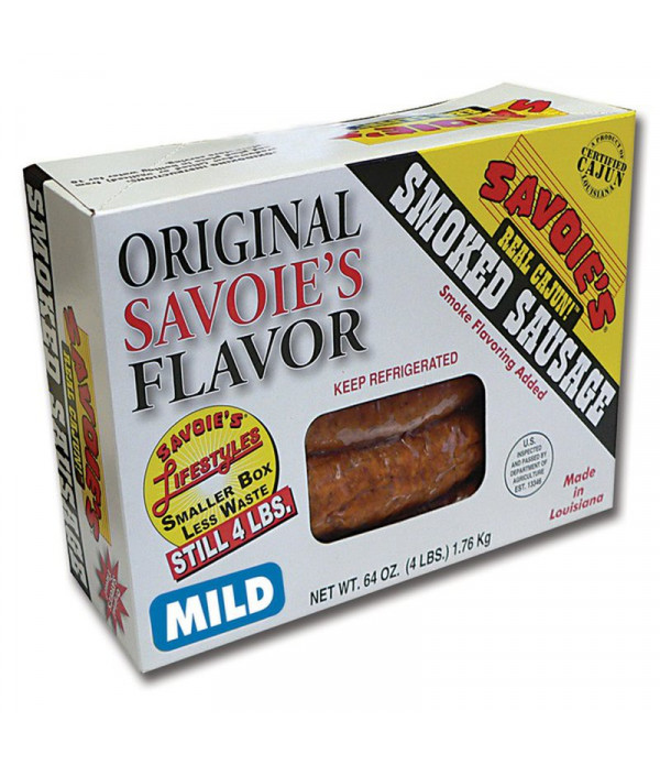 Savoies Smoked Mixed Mild Sausage 64oz