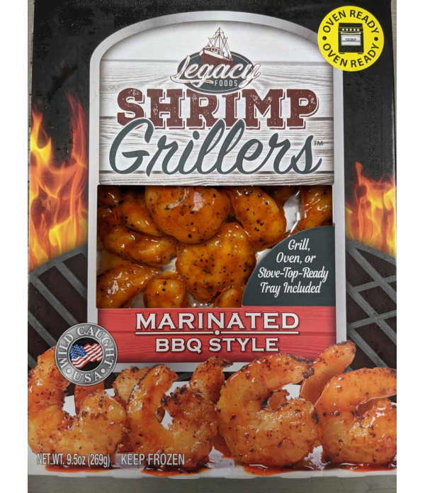 Shrimp Grillers Marinated BBQ Style 9.5oz