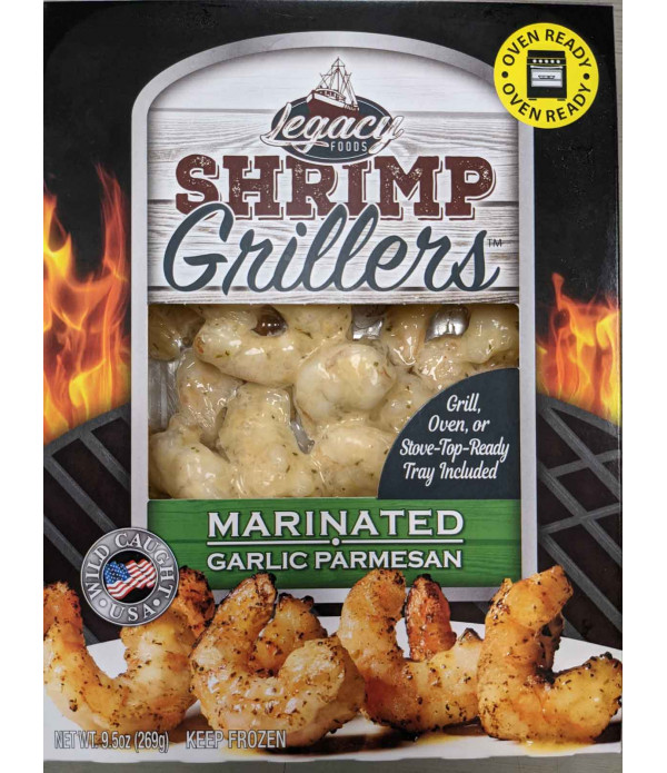 Shrimp Grillers Garlic Parmesan 9.5oz