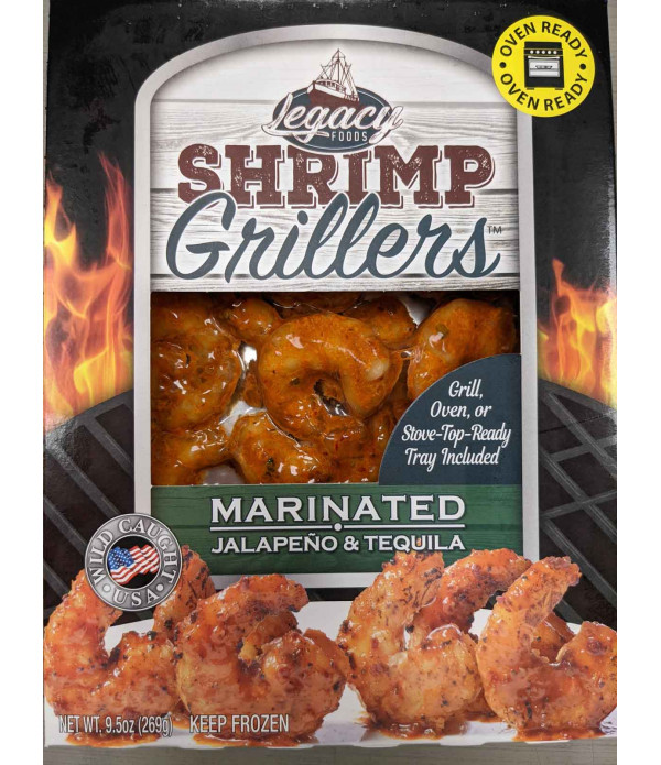 Shrimp Grillers Jalapeno & Tequila 9.5oz