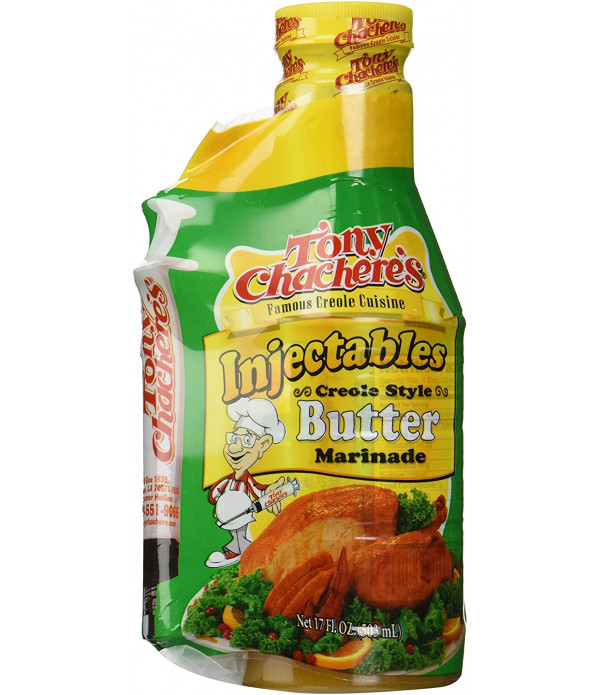 Tony Chachere's Creole Style Butter with Injector 17oz
