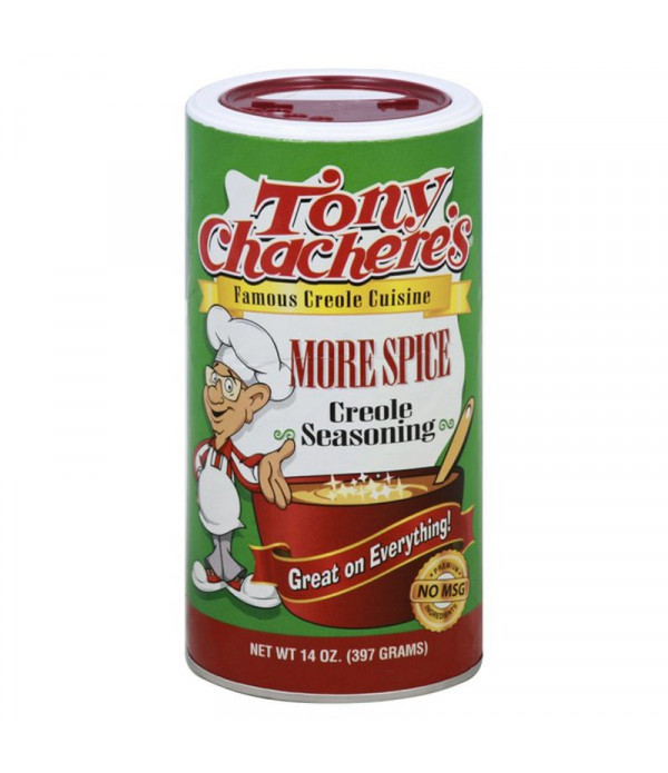 Tony Chachere's More Spice Seasoning 14oz