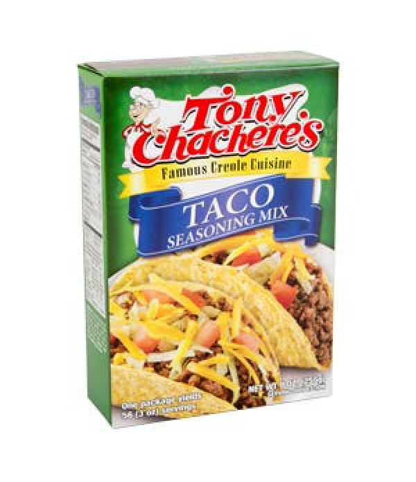 Tony Chachere's Taco Seasoning Mix 9oz