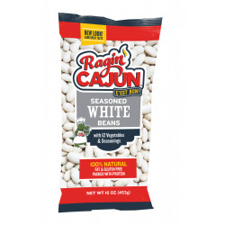 Ragin Cajun Seasoned White Beans 16oz