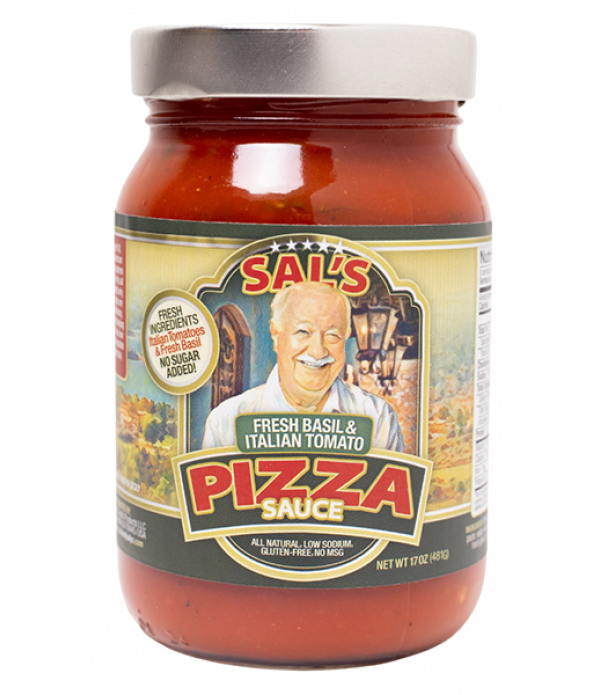 Sal & Judy Fresh Basil and Italian Tomato Pizza Sauce