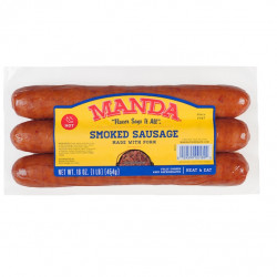 Manda Hot Sausage Links 16oz