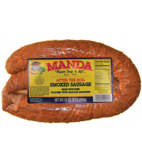Manda After the Boil Sausage 2lb