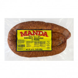 Manda Mild Smoked Pork Sausage 24oz